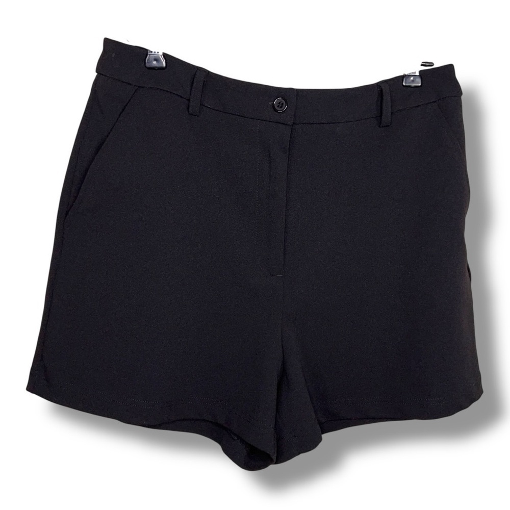 Size 8 Redy Black Shorts Stretch Dress Style Chino Classic